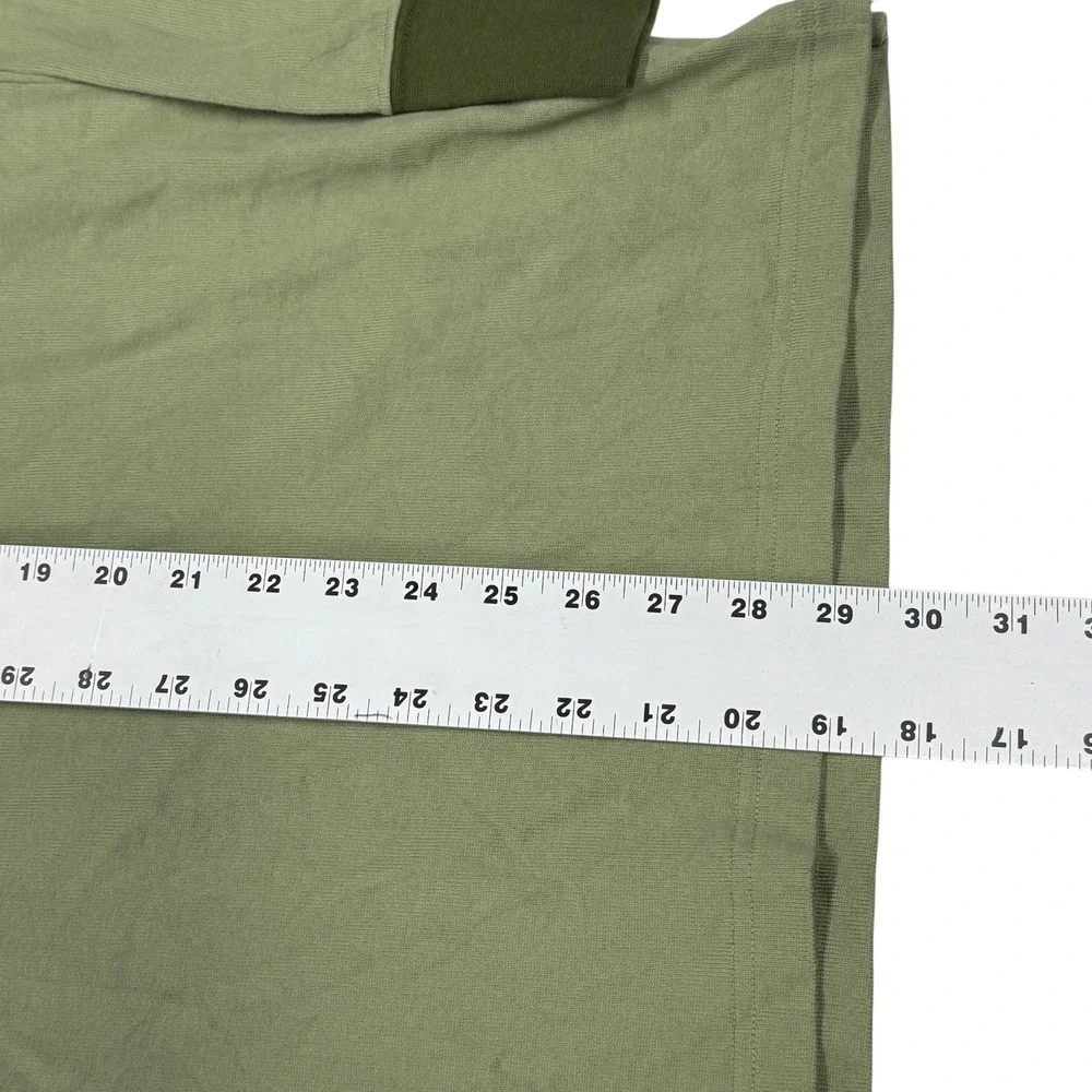 Adidas LAFC Mens Long Sleeve Polo Shirt Olive Green MLS Soccer Large DA22477
